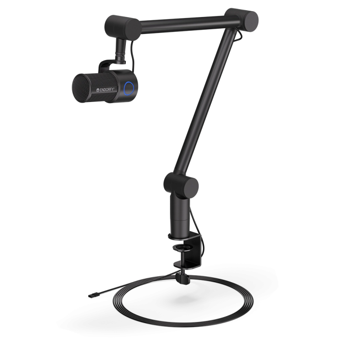 Endorfy Solum Studio Black Condenser Microphone + Stand USB