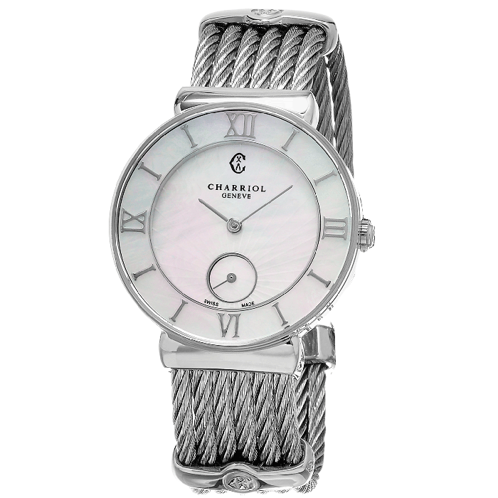 Charriol St Tropez 30mm Ladies Watch ST30SI.560.008