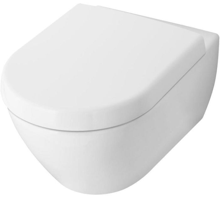 Villeroy&Boch Venticello DirectFlush Wall-Mounted WC with Toilet Seat Coverand SoftClose (56001001+9M68S101) Villeroy&Boch Venticello DirectFlush Wall-Mounted WC with Toilet Seat Coverand SoftClose (56001001+9M68S101)