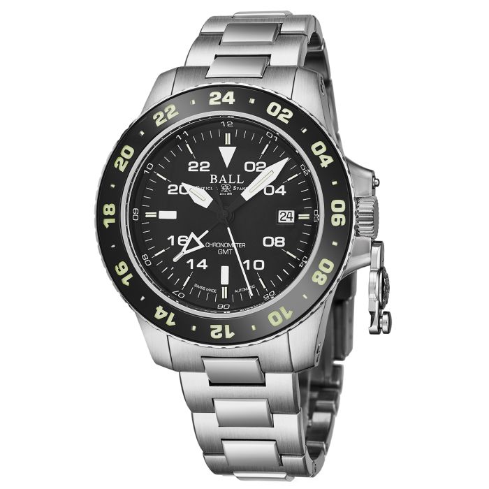 Ball Engineer Hydrocarbon Aero GMT Men's Watch DG2018C-SC-BK