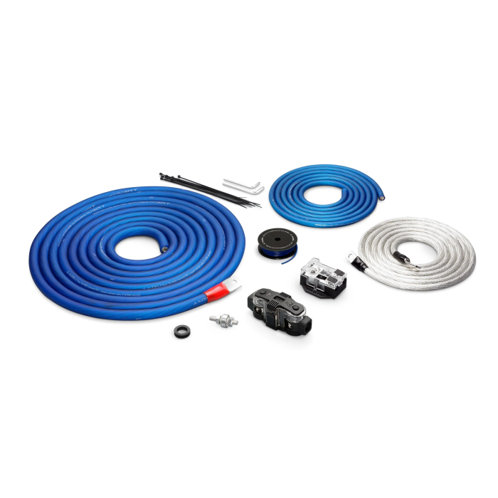 JL Audio JLM-XD-PCS1/0-2B 1/0 AWG Amplifier Wiring Kit - Two Amplifier