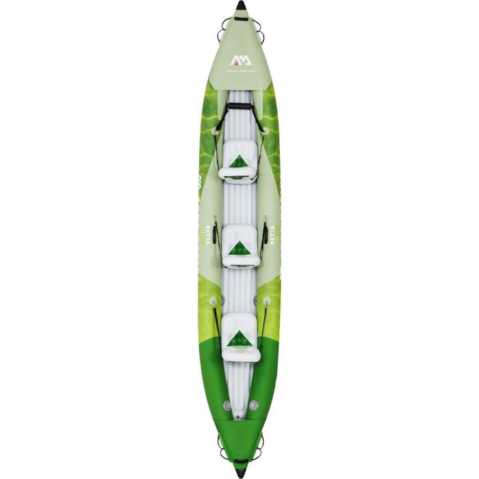 Aqua Marina Betta-475 Recreational Kayak 3-person. Inflatable deck. Paddle set included. (BE-475)