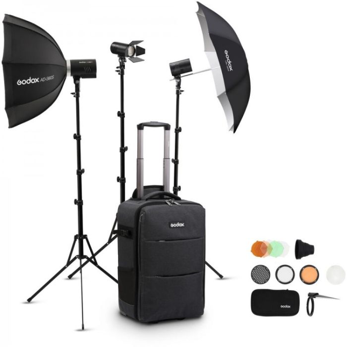 Godox AD-K1 Three Light Kit AD300Pro & 2xAD100Pro