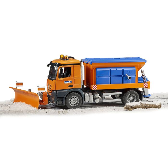 Bruder MB Arocs Winter Service with Plow Blade (03685)
