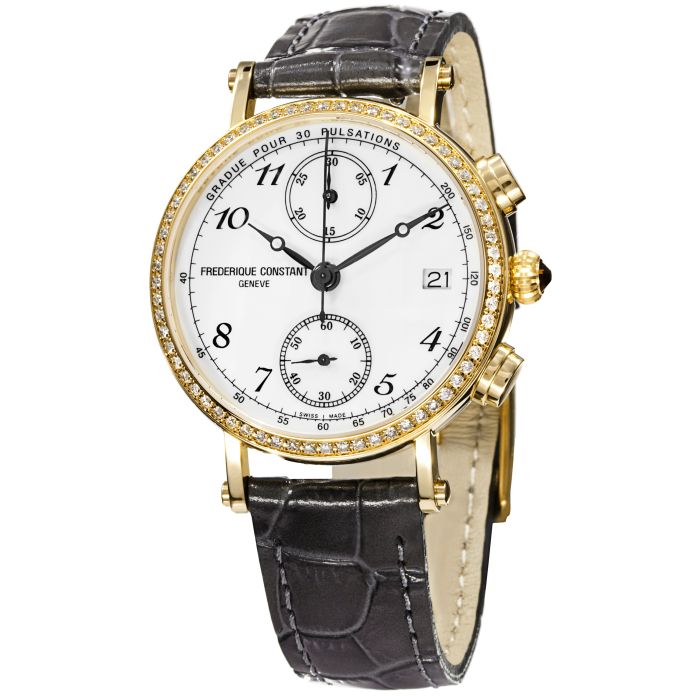 Frederique Constant Classics Chronograph Ladies Watch FC-291A2RD5