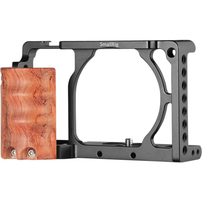 SmallRig 2082 Cage w/ Wood Handg for A6000/6300
