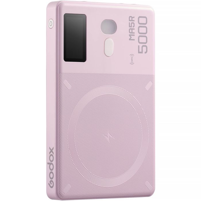 Godox MA5R Mobile Power Bank&RGB LED Light Pink Godox MA5R Mobile Power Bank&RGB LED Light Pink