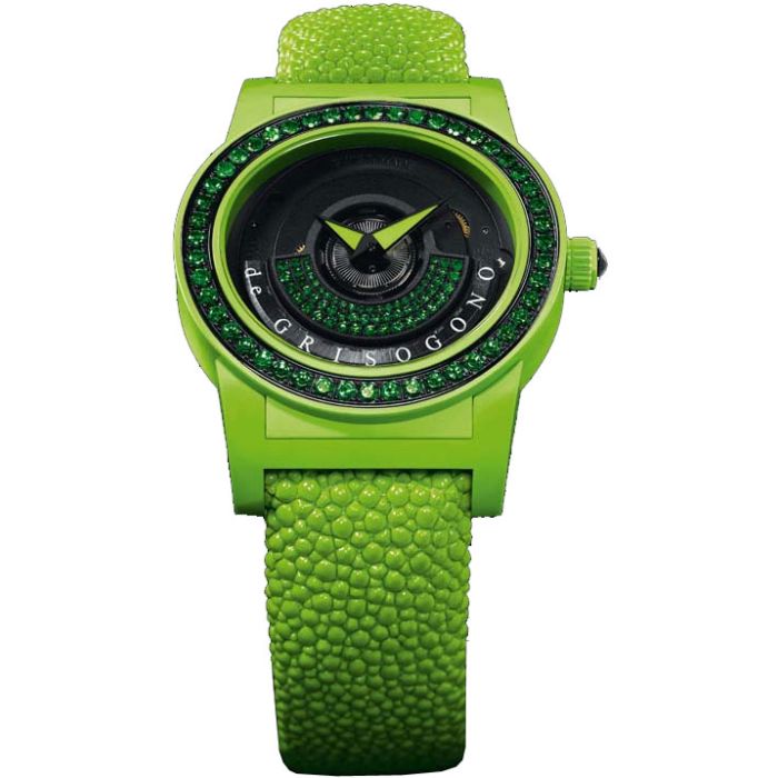 DeGrisogono Tondo by Night Ladies Watch Tondo-by-Night-Green DeGrisogono Tondo by Night Ladies Watch Tondo-by-Night-Green