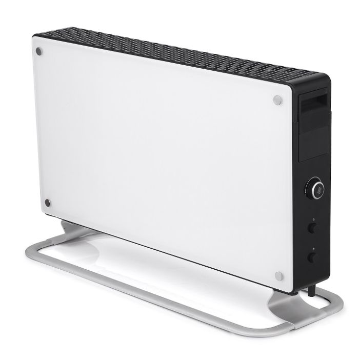 Mill Elektriskais Radiators SG 2000W ar Ventilatoru, Stikls (SG2000GLASS)
