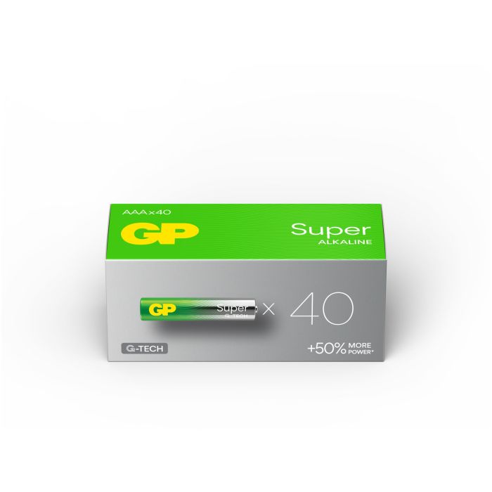 GP GPPCA24AS575 Super Alkaline AAA 40pcs GP GPPCA24AS575 Super Alkaline AAA 40pcs