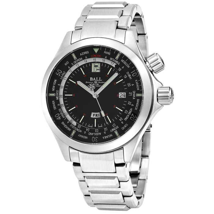 Ball Diver Worldtimer Chronograph Men's Watch DG2022A-S3A-BK Ball Diver Worldtimer Chronograph Men's Watch DG2022A-S3A-BK
