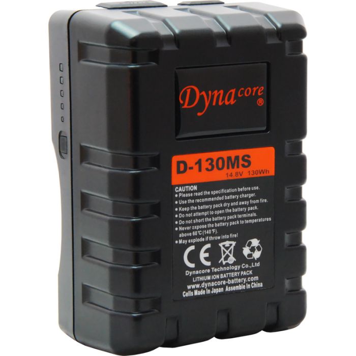 Dynacore V-Mount Battery D-Series Mini D-130MS 130Wh 14.8V
