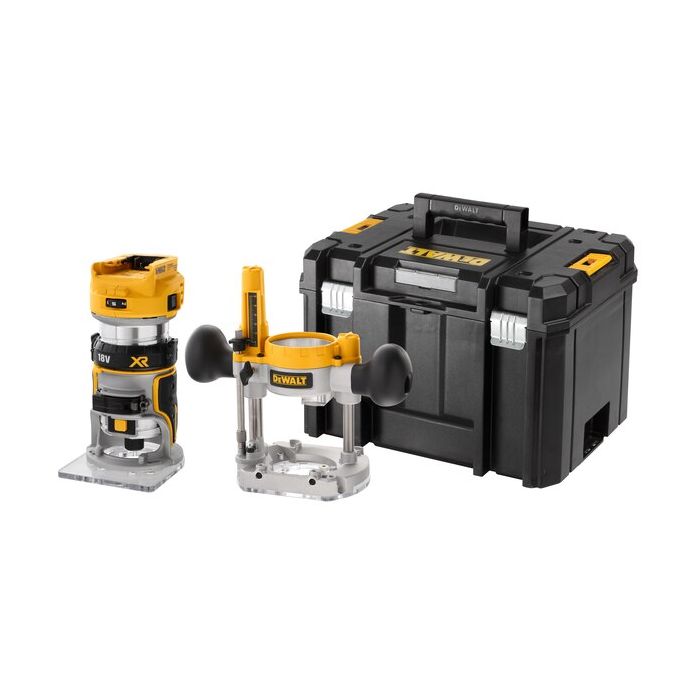 DeWalt 18V XR Brushless 8MM (¼) Router DCW604NT-XJ DeWalt 18V XR Brushless 8MM (¼) Router DCW604NT-XJ
