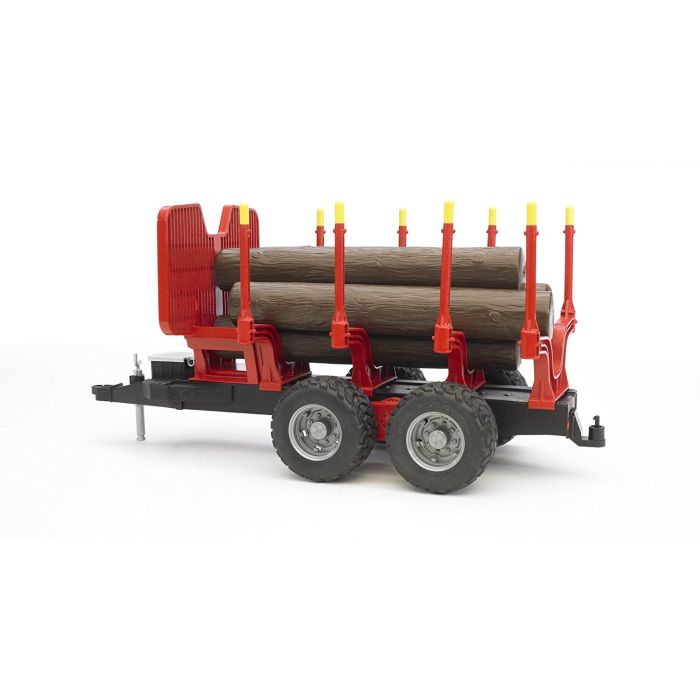 Bruder Forestry Trailer with 4 Trunks (02251)