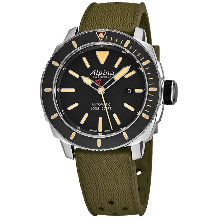 Alpina Seastrong Diver Men's Watch AL525LGG4V6 Alpina Seastrong Diver Men's Watch AL525LGG4V6
