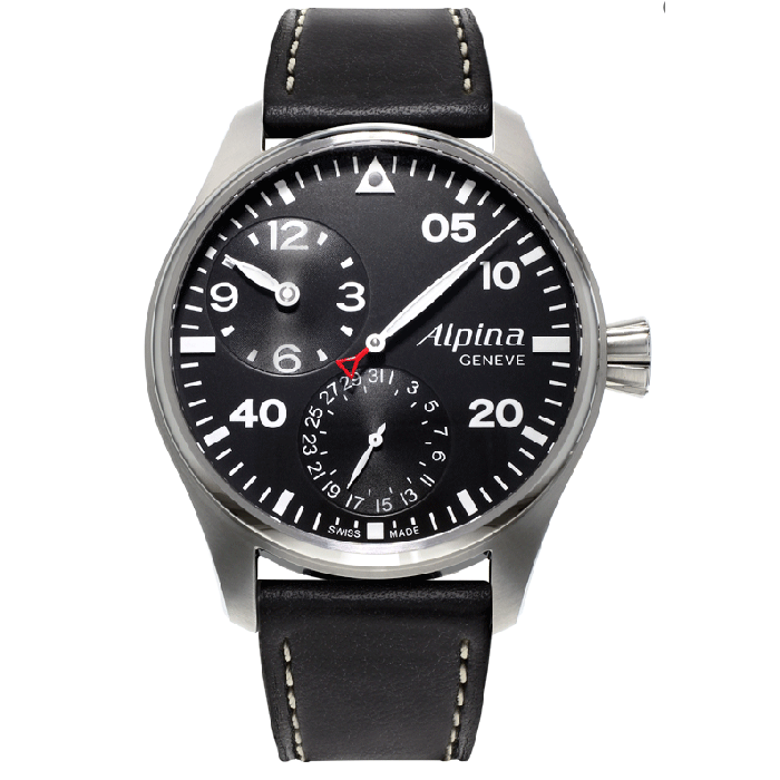 Alpina Startimer Pilot Manufacture Regulator Men's Watch AL-950B4S6