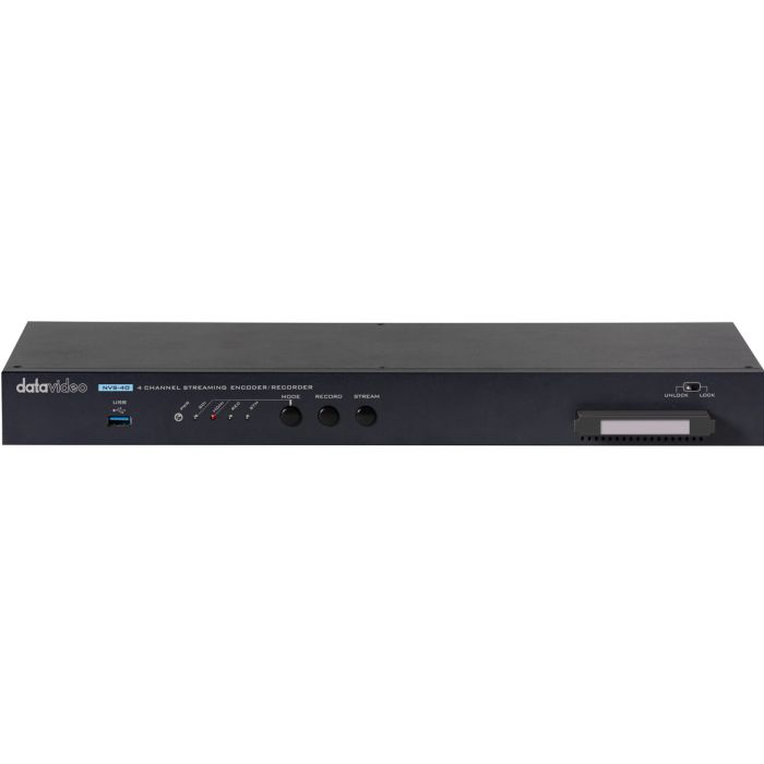 Datavideo NVS-40 4 Channel Streaming Encoder/ Recorder