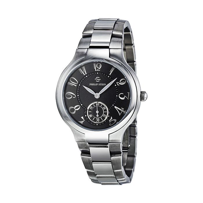 Philip Stein Signature Round 40MM Mid Unisex Watch Model 42-FB-SS