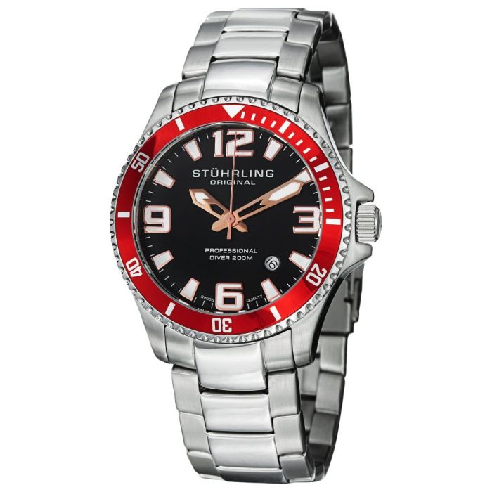 Stuhrling Aquadiver Men's Watch 395.33TT11 Stuhrling Aquadiver Men's Watch 395.33TT11