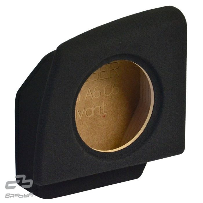 Basser Audi A6 C6 Avant (2005 - 2011) Fit-Box 10in/25cm Subwoofer Enclosure Basser Audi A6 C6 Avant (2005 - 2011) Fit-Box 10in/25cm Subwoofer Enclosure