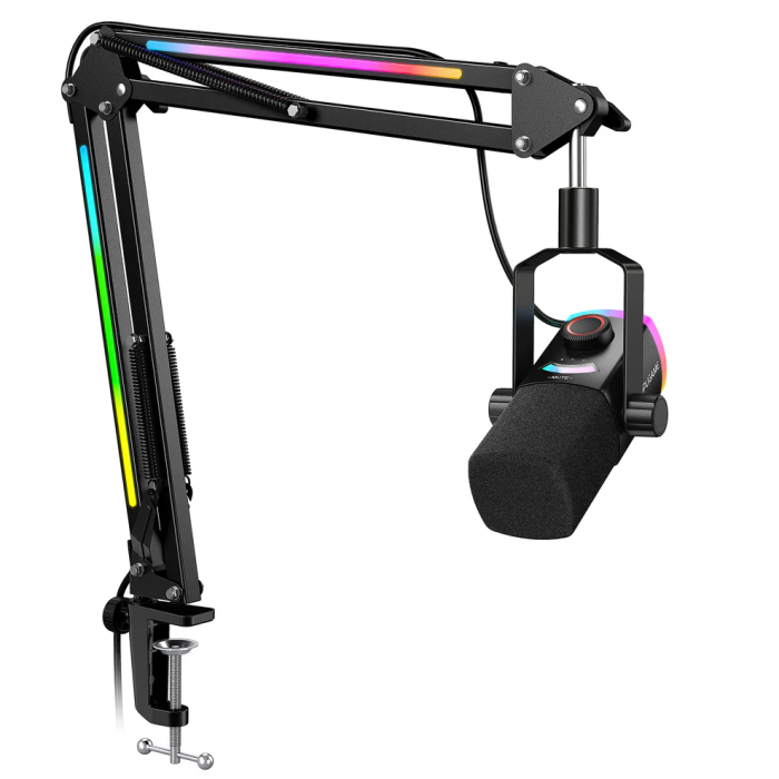 FIFINE AmpliGame AM8PROT Dynamic Microphone Kit with RGB Boom Arm Stand (AM8 Pro T) FIFINE AmpliGame AM8PROT Dynamic Microphone Kit with RGB Boom Arm Stand (AM8 Pro T)