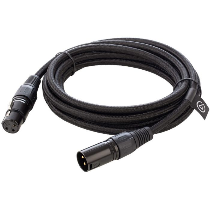 Elgato Microphone Cable XLR Male-to-Female Black (10CAL9901) Elgato Microphone Cable XLR Male-to-Female Black (10CAL9901)
