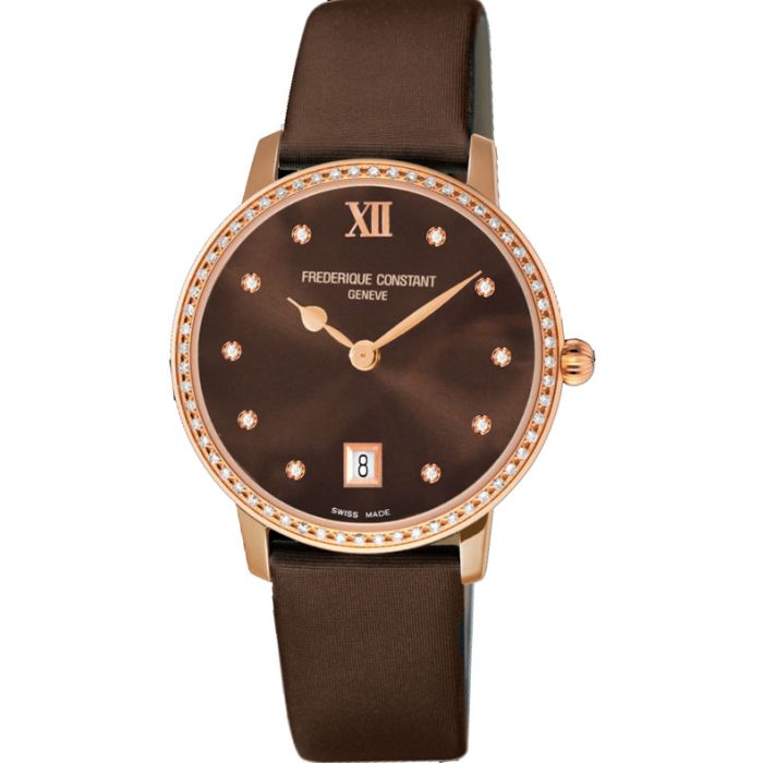 Frederique Constant Slimline Ladies Watch FC-220C4SD34