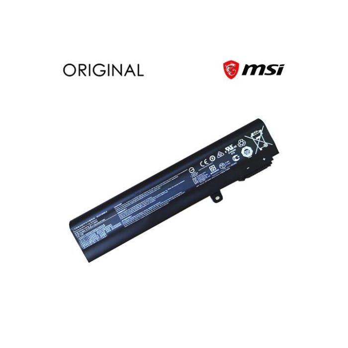 Extra Digital Notebook Battery MSI BTY-M6H, 4730mAh, Original 9990000470129
