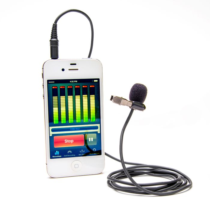 Azden EX-503i Studio Pro Lapel Microphone for Smartphones & Tablets