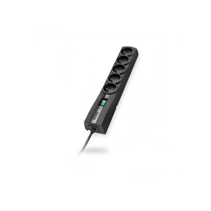 Ever CLASSIC 5 AC outlet(s) 250 V Black 1.5 m