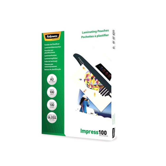 Fellowes Laminator Pouch Glossy A3 100 pcs (5351205)