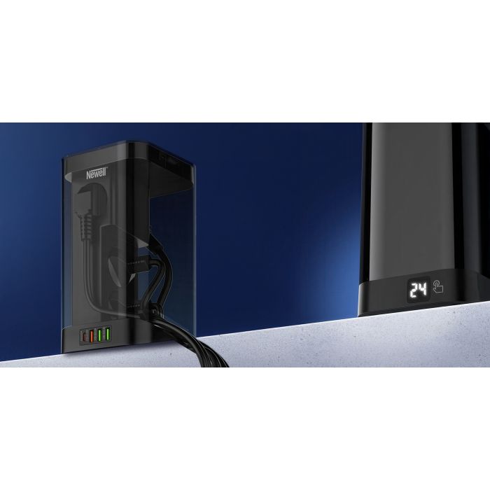 Newell GaN Power Cube 8-in-1 ith Wireless Charger
