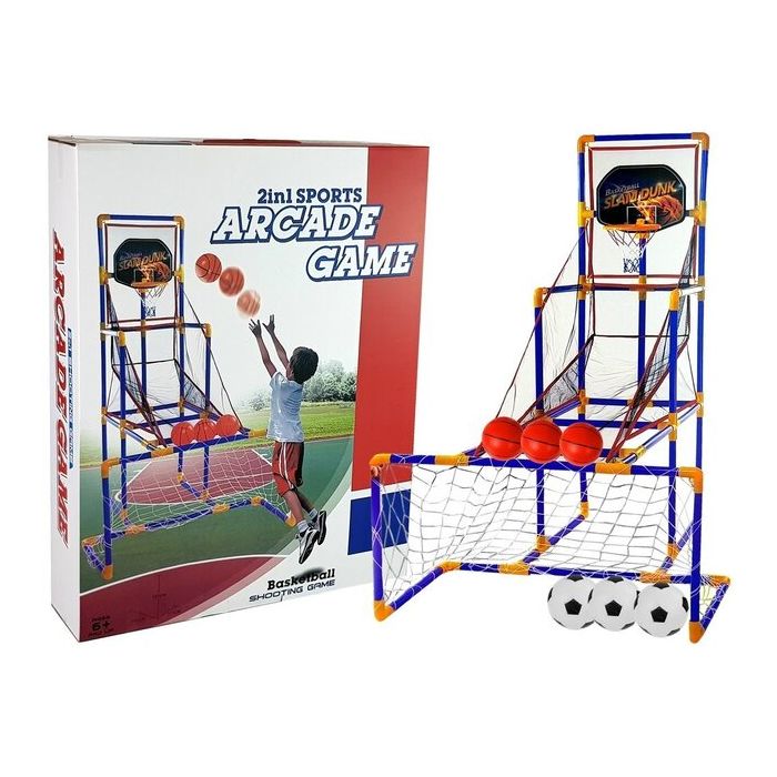 Basketbola Un Futbola Komplekts Ar Bumbām (LN9188)
