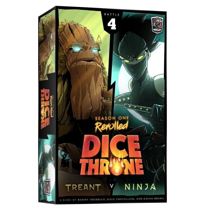 Roxley Games Dice Throne: Season One ReRolled – Treant v. Ninja (EN)
