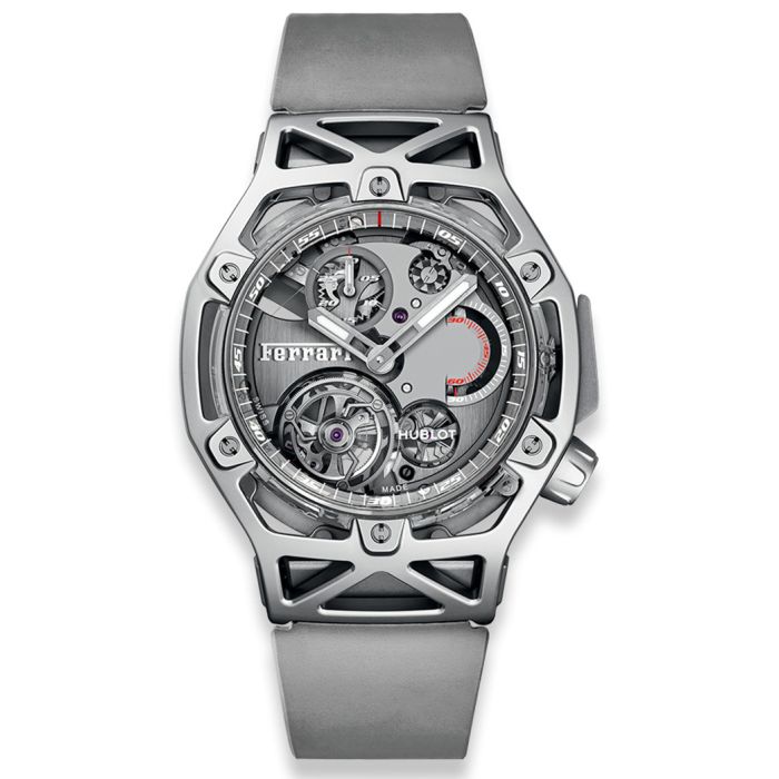 Hublot Techframe Ferrari Tourbillon Chronograph Men's Watch 408.JW.0123.RX