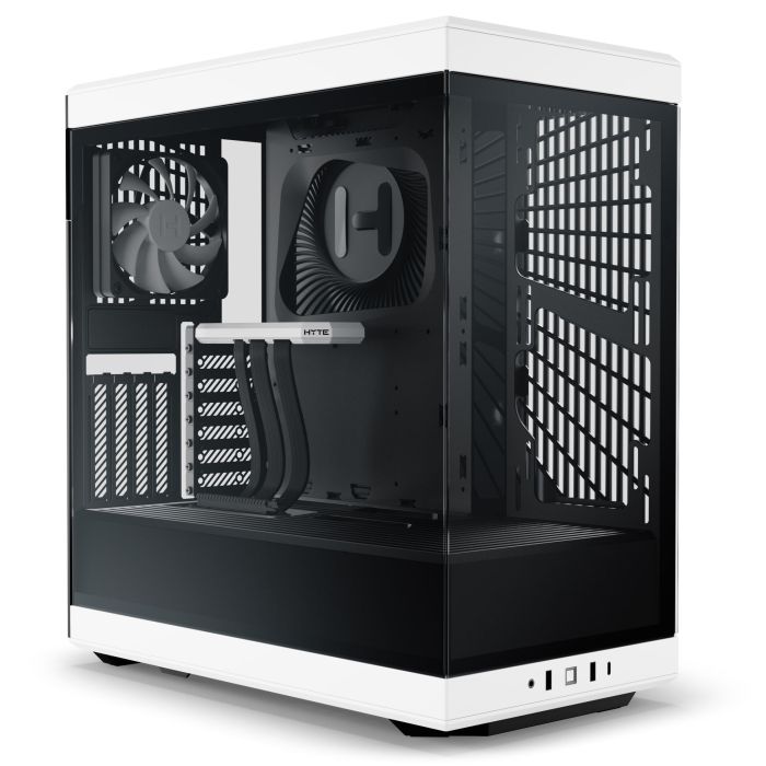 Hyte Y40 Midi Tower, Tempered Glass - Black/White (CS-HYTE-Y40-BW)