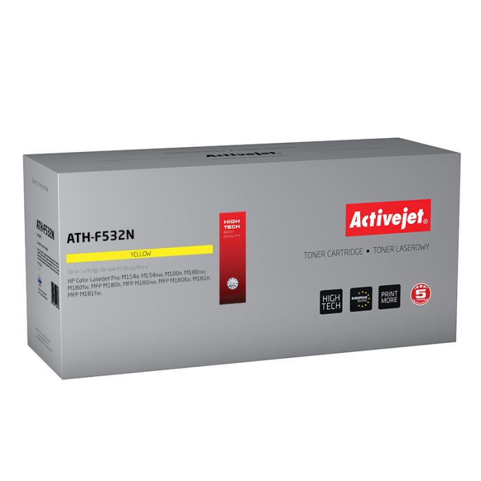 Activejet ATH-F532N HP 205A CF532A replacement Supreme 900 pages yellow Activejet ATH-F532N HP 205A CF532A replacement Supreme 900 pages yellow