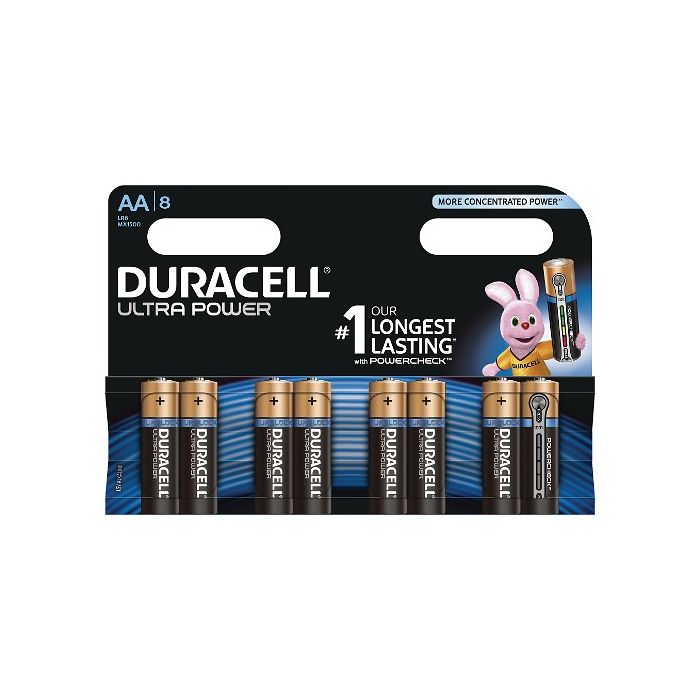 Duracell MX1500B8 Ultra Power AA - 8 Pack