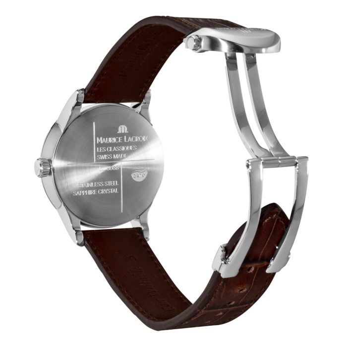 Maurice Lacroix Les Classiques Grande Date GMT Men's Watch LC6088-SS001-130 Maurice Lacroix Les Classiques Grande Date GMT Men's Watch LC6088-SS001-130