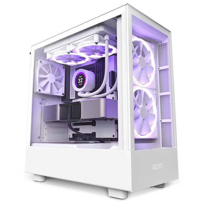 NZXT H5 Elite RGB White (CC-H51EW-01)