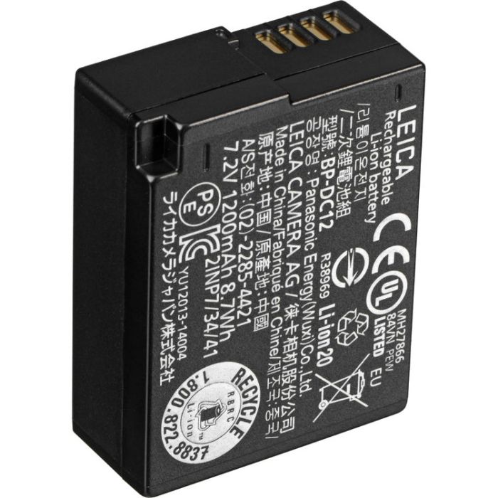 Leica BP-DC12 Lithium-Ion Battery (19500)