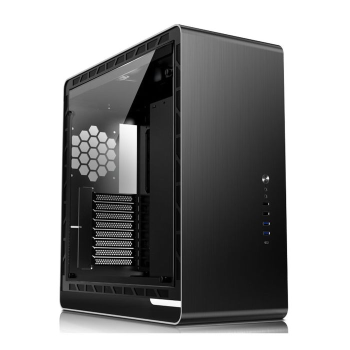 Jonsbo UMX6S E-ATX Mid Tower, Tempered Glass - Black