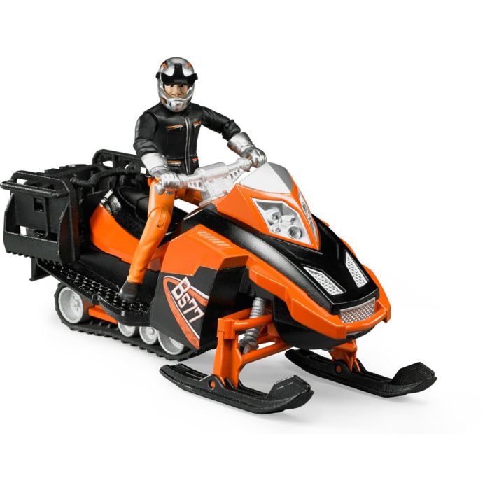 Bruder Snowmobile with Driver and Accessories (63101)