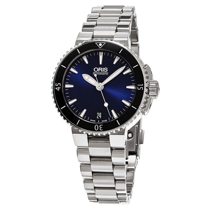 Oris Aquis Date Ladies Watch 73376524135MB
