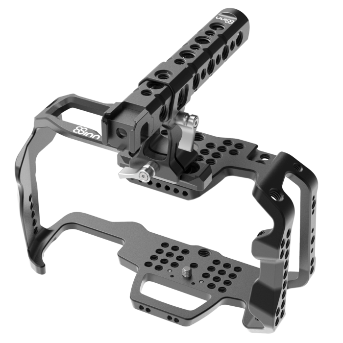 8Sinn BM Pocket Cinema Camera 4K / 6K Cage + Top Handle Pro (HDMI & USB-C cable clamp not included) 8Sinn BM Pocket Cinema Camera 4K / 6K Cage + Top Handle Pro (HDMI & USB-C cable clamp not included)
