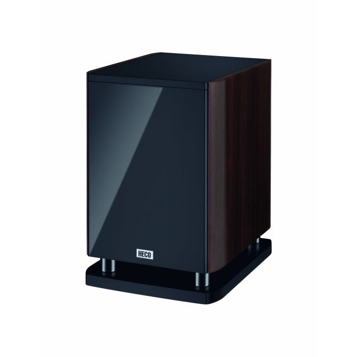 Heco Music style SUB25A Black/Espresso/White
