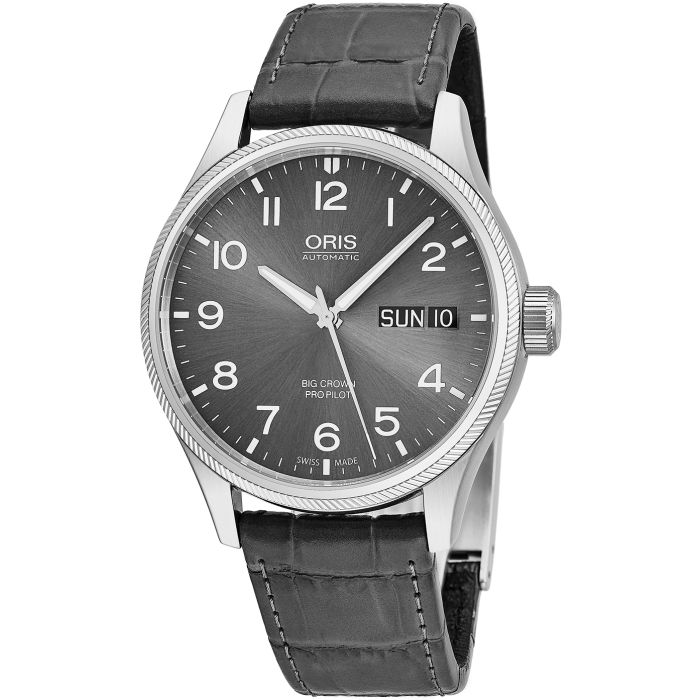 Oris Big Crown Pro Pilot Day Date Men's Watch 75276984063LS06