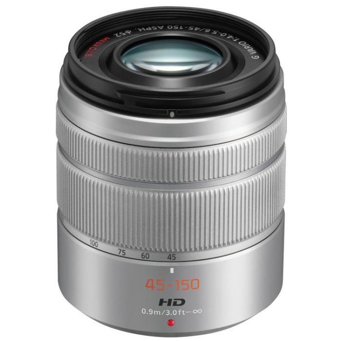 Panasonic LUMIX G VARIO 45-150mm f/4.0-5.6 ASPH. MEGA O.I.S. Silver