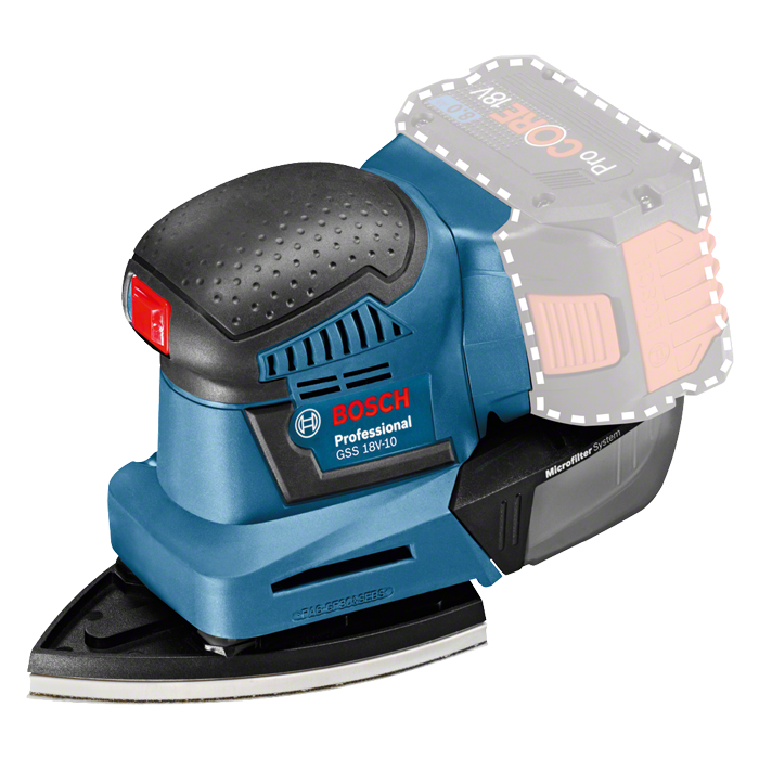 Bosch GSS 18V-10, 2x5.0Ah L-Boxx (06019D0201)