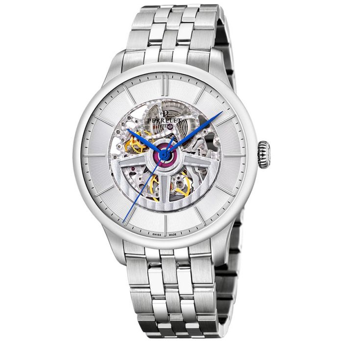 Perrelet First Class Double Rotor Skeleton Men's Watch A1091.4